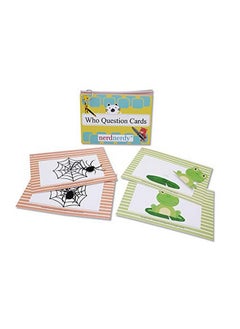 nerdnerdy NerdNerdy WHO Questions/Reserach Backed/Speech Therapy Material/Autism Toy for Speech Development/Helps in receptive Language/Language & Communication/Sensory Integration.  - Image 1