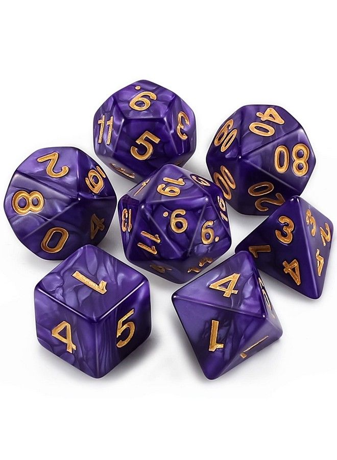 CiaraQ Dnd Polyhedral Dice Set With Dice Bag For Dungeons And Dragons Rpg Mtg Role Playing Table Games - Image 2