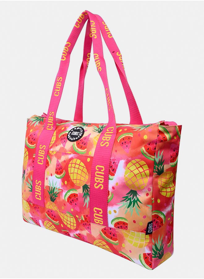 Cubs Double Face Tote Bag Multicolor