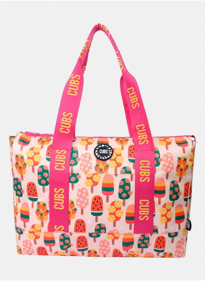 Cubs Double Face Tote Bag Multicolor