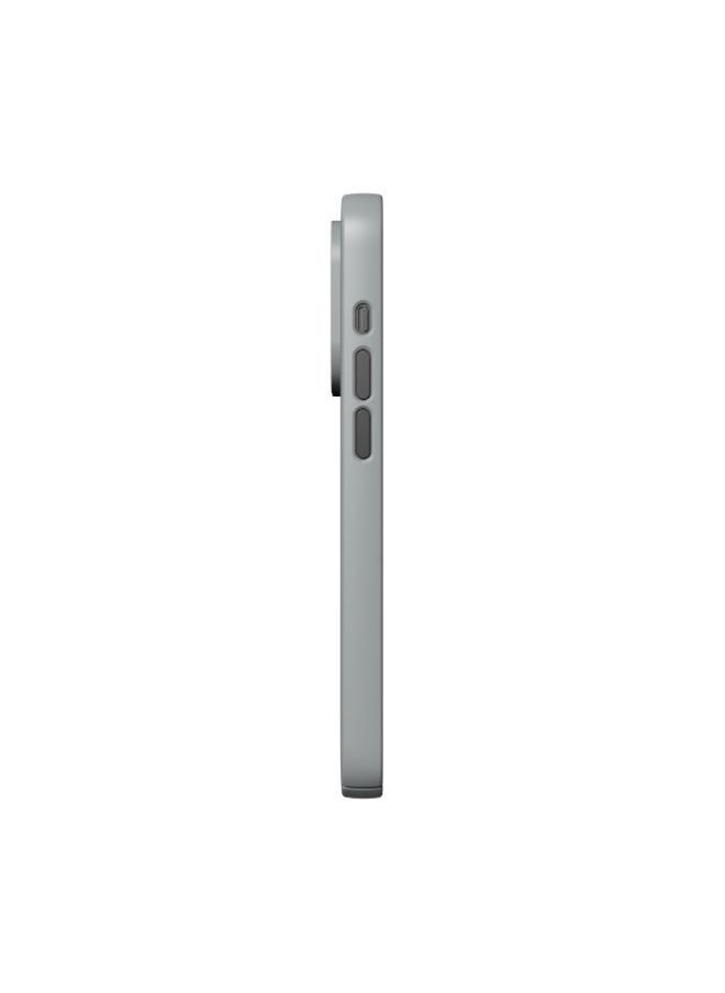 Nudient iPhone 14 Pro - Thin Case - Concrete Gray  - Image 3