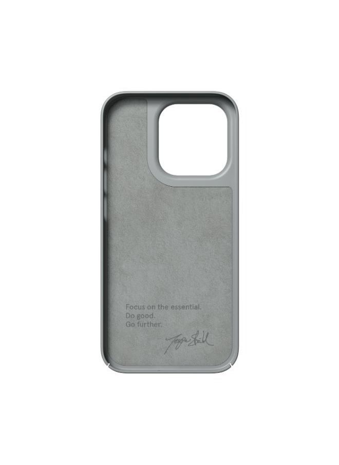 Nudient iPhone 14 Pro - Thin Case - Concrete Gray  - Image 2