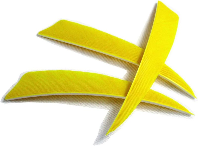 Letszhu Archery Arrows Feather Fletching 4 Inch Real Turkey Vanes for Hunting Target Shooting (25 Pack) - Image 1