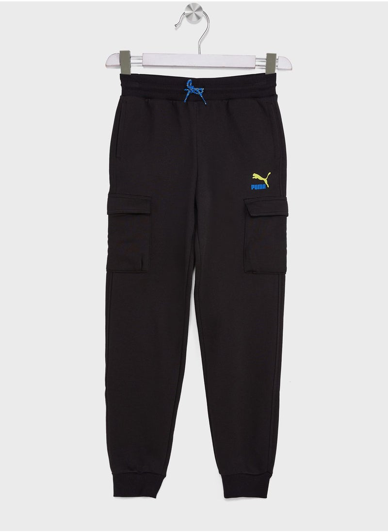 PUMA - Kids Classics Ftr Baller Sweatpants - Image 1