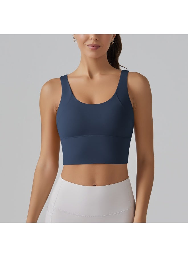 Yoga Bra Underwear Women Summer Shockproof Bra Beautiful Back Sports Running External Wear Training Fitness Yoga Tank Top Bra - Image 2