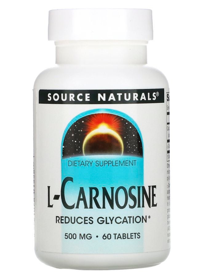 L-Carnosine 500 mg 60 Tablets