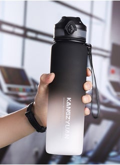 KANGZYUAN Sports Water Bottle  Protein Shaker Outdoor Travel Portable Leakproof Drinkware Plastic Drink Bottle BPA Free 1000mL  - Image 3