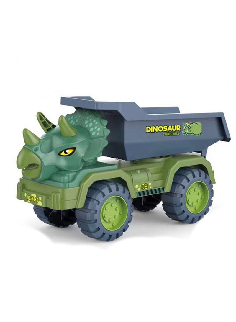 Triceratops Dump Truck, Dinosaur Truck Car Toys Are Suitable For Children Over 3 Years Old, Children'S Gifts - Image 1