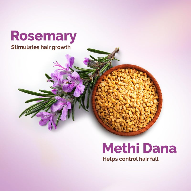 ماما إيرث Rosemary Anti-شعرfall شامبو 600 مل - Image 5