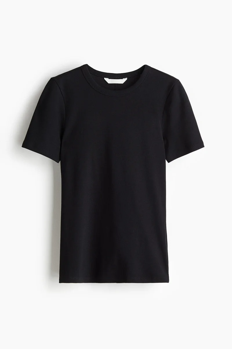 H&M Fitted T-shirt