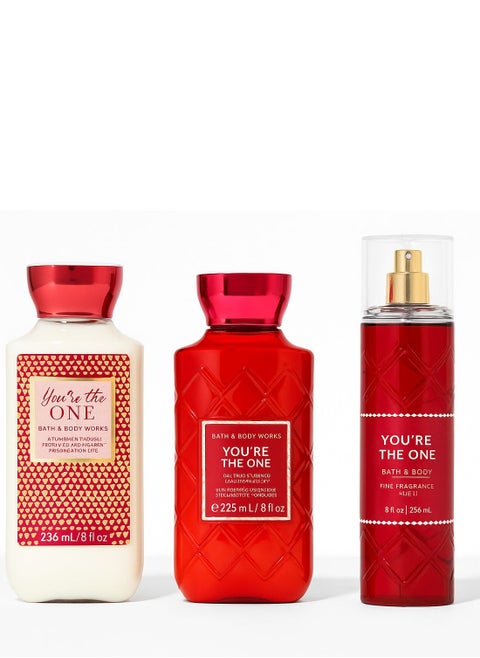Bath & Body Works You're the One Splash 236ml + 2 Lotion 236ml
