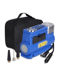 SPIDER Combo Offer Single Cylinder Air Compressor With Digital Inflator AIR Charging Pump For Automobile12V with Jump Starter Power Bank  - Image 3
