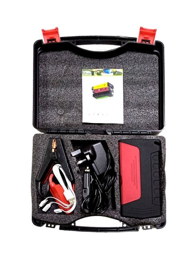 SPIDER - Combo Offer Single Cylinder Air Compressor With Digital Inflator AIR Charging Pump For Automobile12V with Jump Starter Power Bank - Image 1