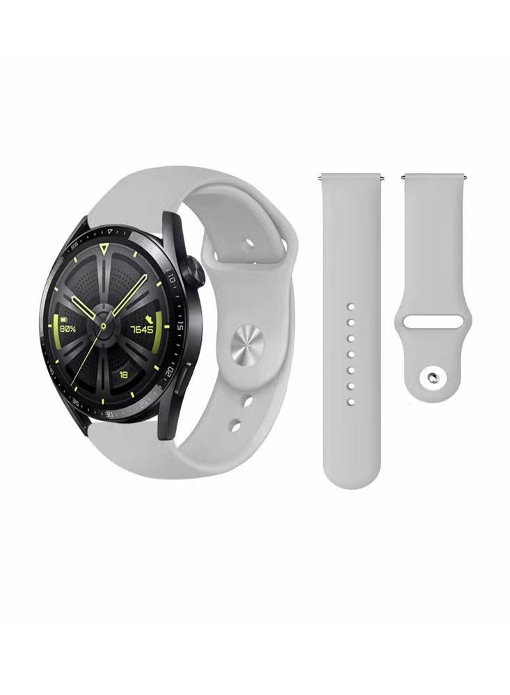 زبون سوار بديل من السيليكون الصلب لساعة هواوي جي تي 3 46 ملم - Image 1