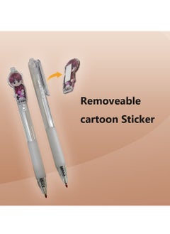 BTS BTS Ballpoint Pen 0.5 MM Refill Black Ink With Transparent Pencil Case  - Image 4