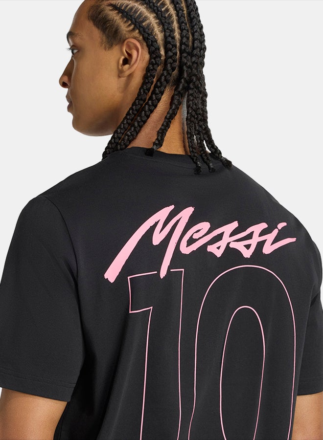 Adidas Messi Graphic T-Shirt - Image 5