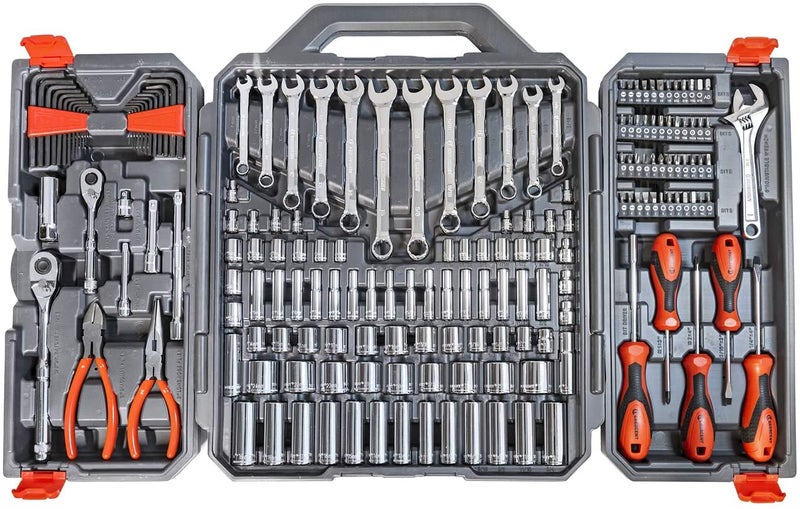 Crescent 180 Piece Professional Tool Set in Tool Storage Case - CTK180 - Image 1