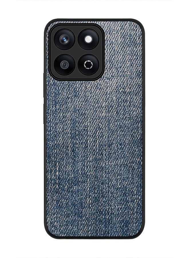 Stylizedd For Honor X7c 4G Case,Slim fit Camera Protection, Shockproof Thin Phone cover  - Dark Denim Print - Image 1