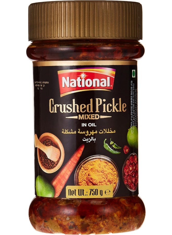 National National Crushed Mixed Pickle 750g - Image 1