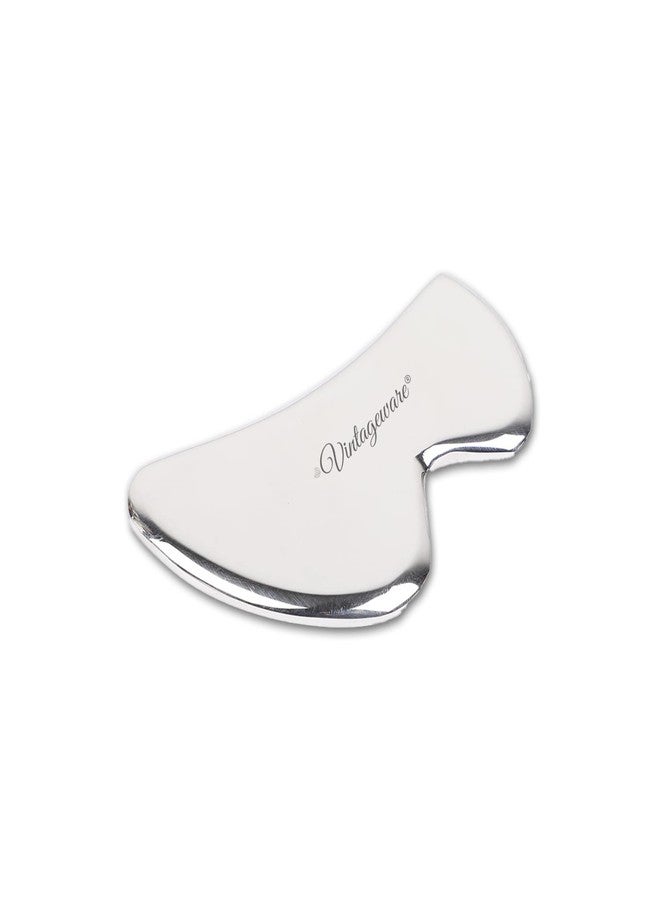 Vintageware® Medical Grade 304 Stainless Steel Gua Sha Guasha Massage Soft Tissue Therapy Used for Back, Legs, Arms, Neck,Shoulder Face (B Shape) - Image 1