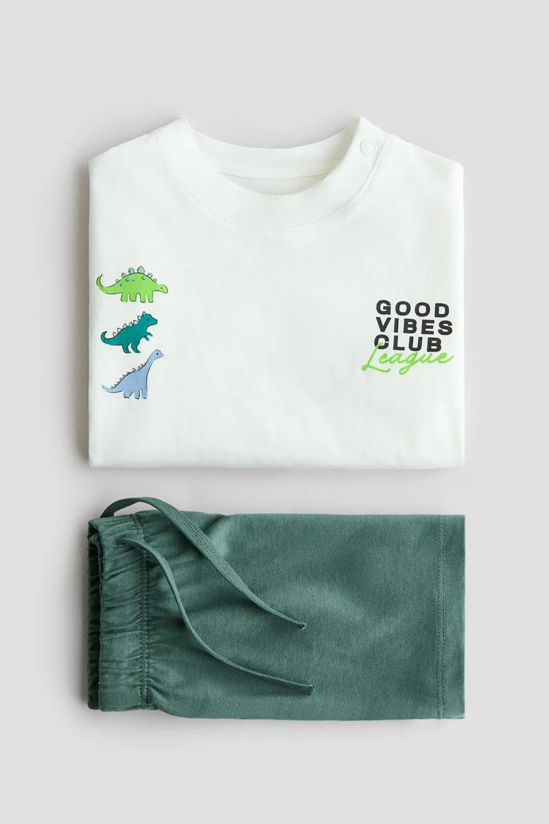 H&M 2-piece cotton set