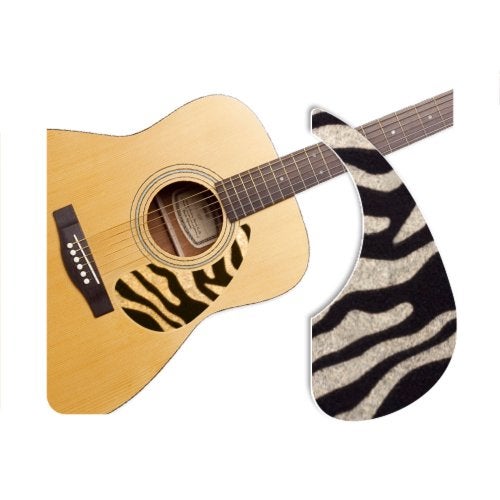 Healing Shield Healingshield Premium Acoustic Guitar Pickguard Basic Type Zebra-A - Image 1