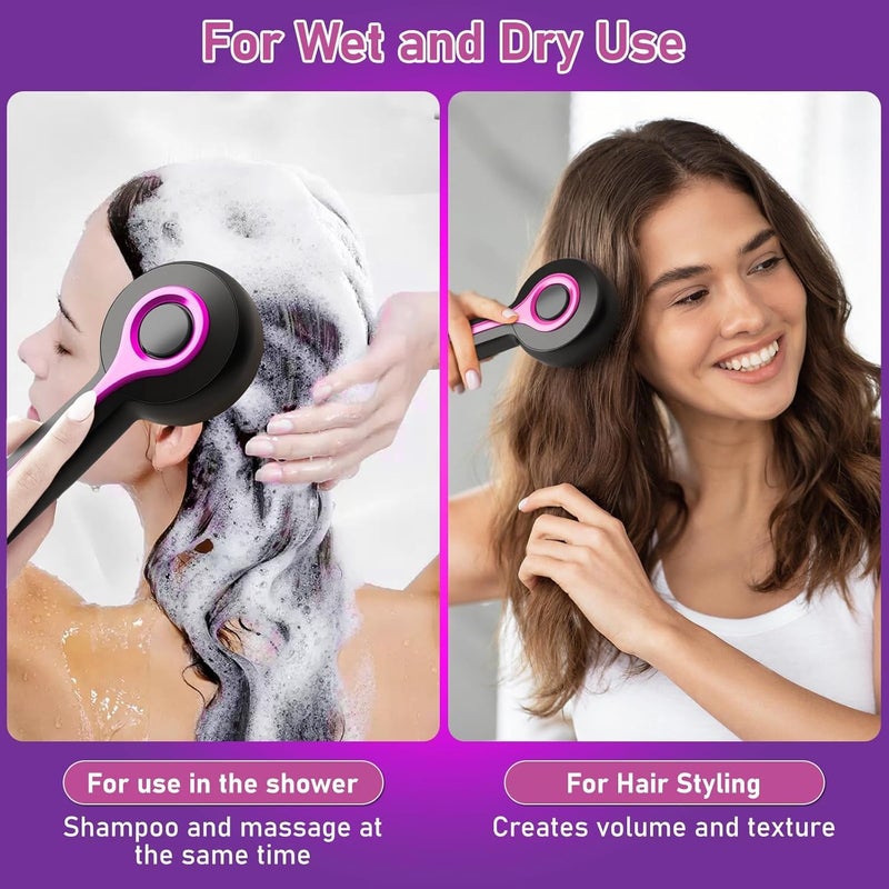 2 in 1 Electric Scalp Massager Brush with Radiant Oil Applicator, Scalp Care Massage Modes - Image 5