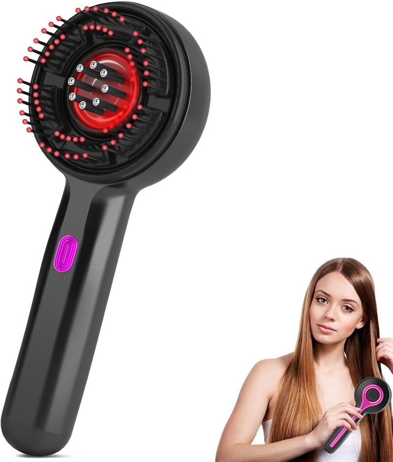 2 in 1 Electric Scalp Massager Brush with Radiant Oil Applicator, Scalp Care Massage Modes - Image 2