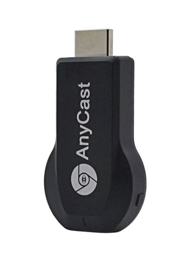 Miracast Wi-Fi Wireless Display Receiver Dongle Black - Image 1