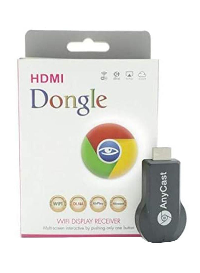 Miracast Wi-Fi Wireless Display Receiver Dongle Black - Image 4