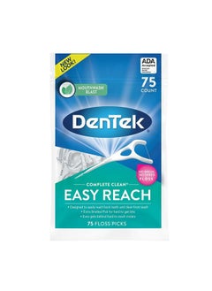 Dentek DenTek, Complete Clean Floss Picks 75 Floss Picks Pack of 3, 225 Count 
