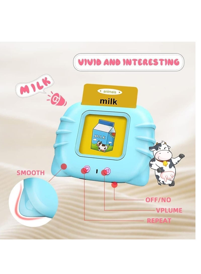 ELTRAZONE Talking Flash Cards Learning Toys for Kids with English and Arabic Pronunciation, Educational Toddlers Toys Reading Machine with 224 Sight Words, Preschool Montessori Toys. (PINK) - Image 5