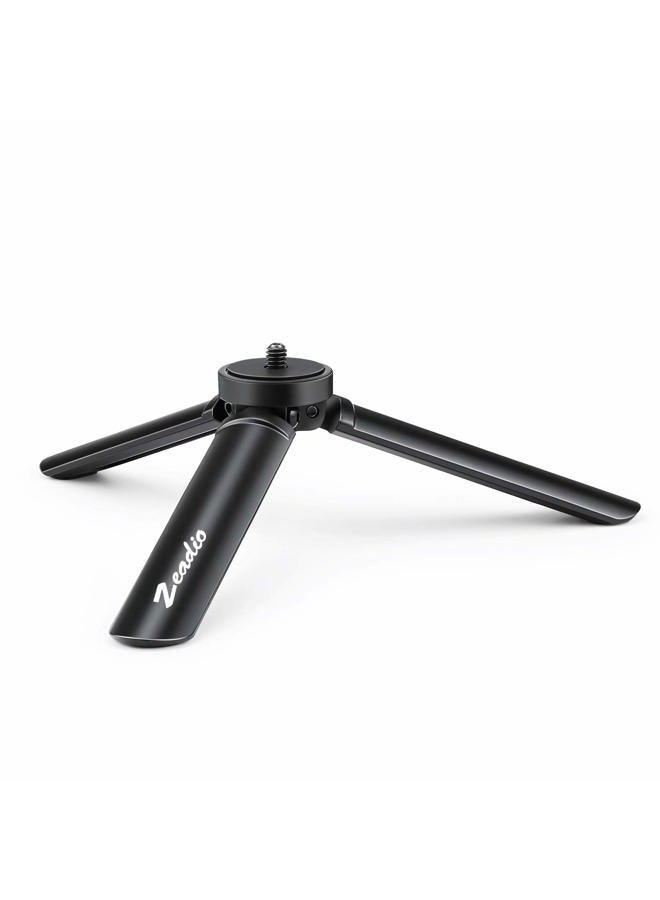 Zeadio Metal Mini Tripod, Max Load 20kg/44lb, Desktop Tabletop Stand Tripod, Fits for Smooth 4, Crane Plus, Crane 2, Osmo Mobile, Ronin-S, Vimble 2, Gimbal Handle Grip Stabilizer and All Cameras - Image 1