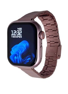 Haino Teko HW9 Mini Smartwatch Series 9 - Amoled Screen - 41MM - 1.8 Inch - 2 Straps in 1 ( Silicon & Metal ) - Pink  - Image 1