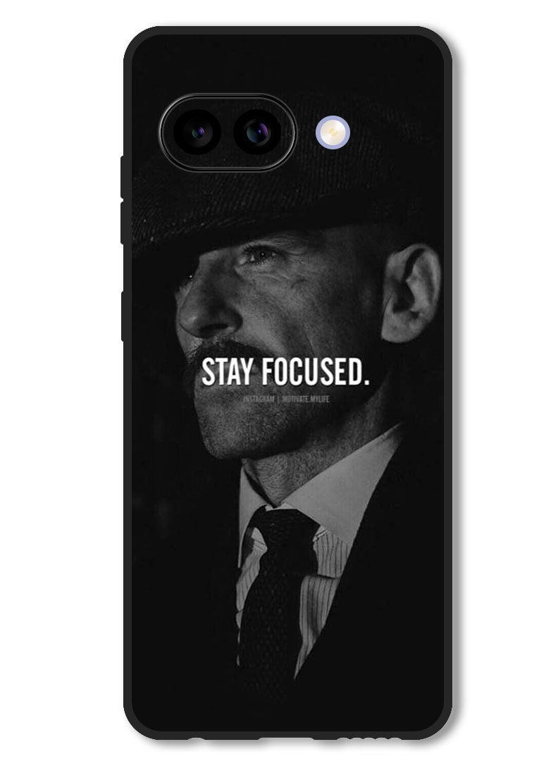 Theodor Case Compatible with Google Pixel 9A Protection Shockproof Bumper Cover Stay focused - Image 1