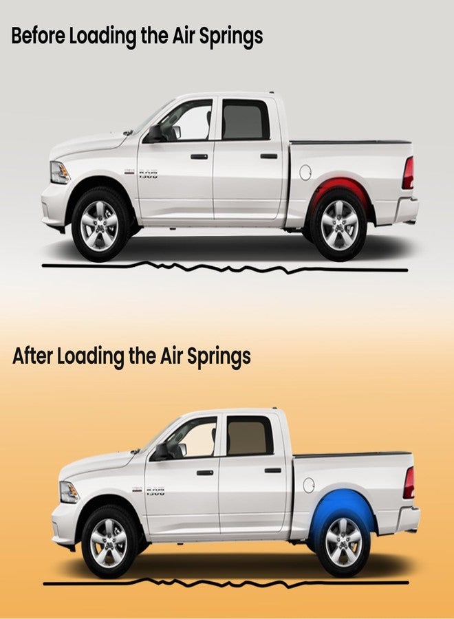 MILLISEC Rear Air Spring Bags Suspension Kit Compatible with 2018 2019 2020 2021 2022 2023 2024 Je-ep Wrangler JL Car Air Springs OEM Replaces# 60829 - Image 5