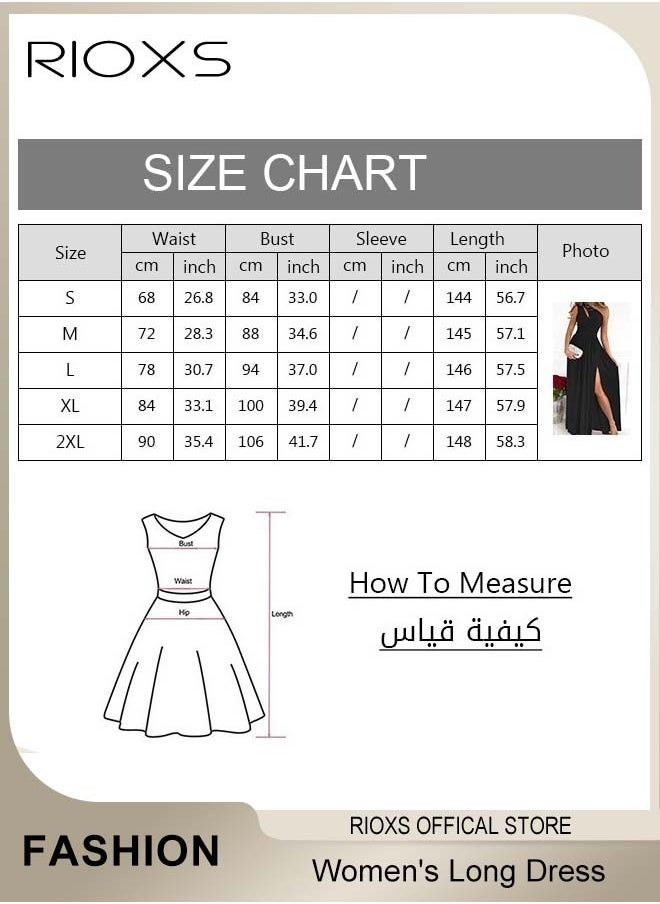 ريوكس - فستان طويل، فستان زفاف ضيف، فستان سيدات عالي الشق من أجل حفلة الأعمال الرسمية - Image 1