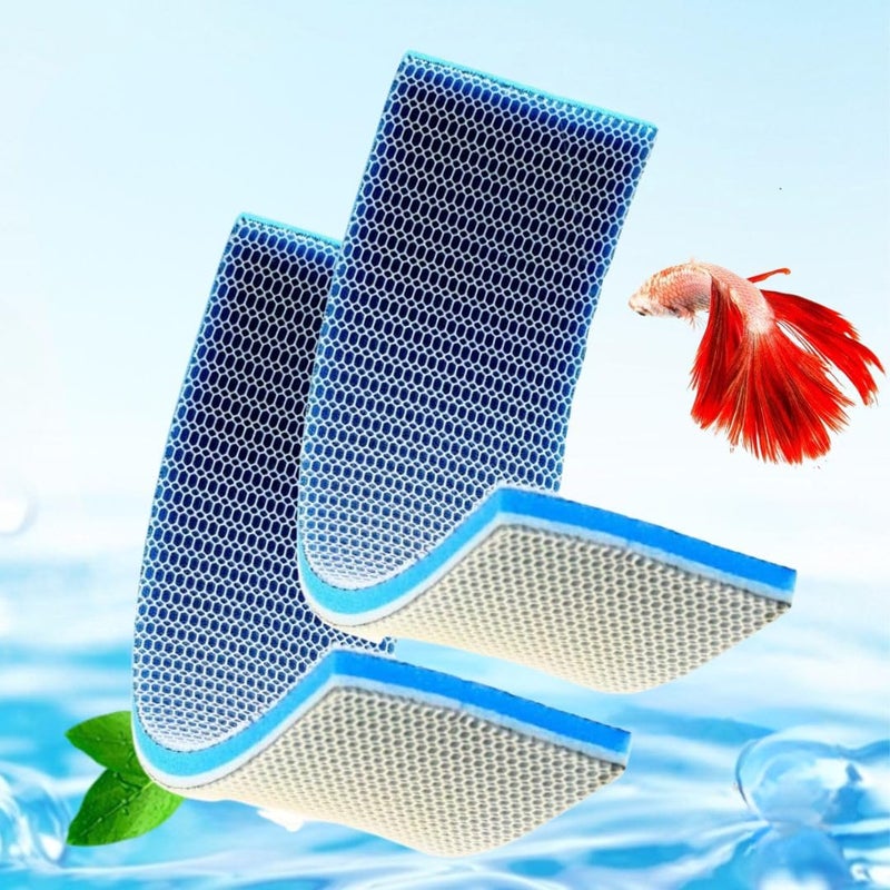 VAYINATO Upgraded 8D Multi Layer 50 * 11Cm (Pack of 2) Reusable Aquarium and Koi Pond Filter Media Sponge for Cyrstal Clear Water | No Clog | Washable | Long Lasting - Image 1
