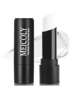 MEICOLY MEICOLY White Face Body Paint Stick,Face Paint for Halloween Clown Mine Cosplay Makeup,Cream Body Paint for Adults and Kids,White Eye Black Stick for Baseball/Softball/Football/Lacrosse  - Image 1