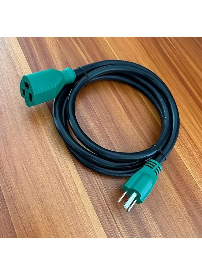 Heavy Duty 6ft 12AWG 3 Outdoor Extension Cord 15A 1875W SJTW for Garden and Home Use - Image 5