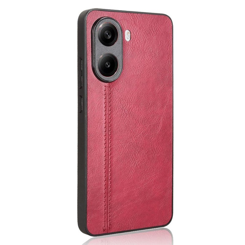 HuHa Case Cover For Redmi Turbo 4 Cow Pattern Sewing Card Bag Phone Case(Red) - Image 4