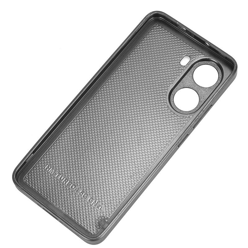 HuHa Case Cover For Redmi Turbo 4 Cow Pattern Sewing Card Bag Phone Case(Red) - Image 5