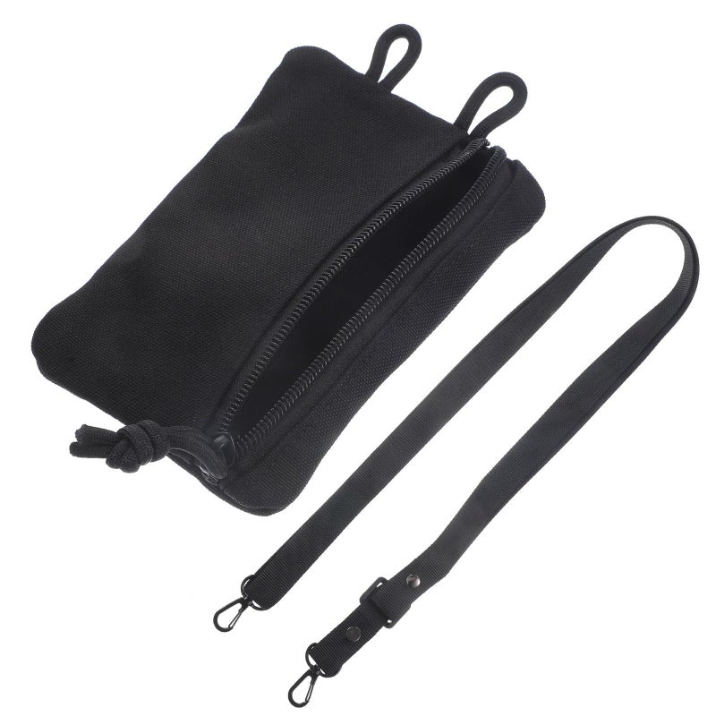 Hiking Tactical Waist Pack Oxford Fabric Black For Camping Running Tool Storage - Image 2