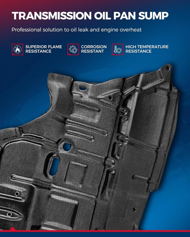 KAX Engine Splash Shield for 2013-2019 Escape & 2015-2018 M-kc - Replacement #1228125 - Image 5