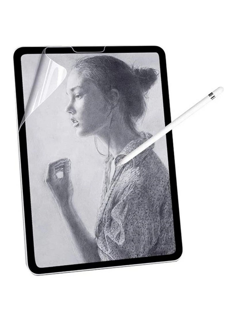 1PCS Paper-Like Anti Glare Matte PET Screen Protector Cover for iPad Pro 12.9 Inch 2018 No Interfere with Face ID No Fingerprint No Scratch Anti Glare Good Writing Experience - Image 1