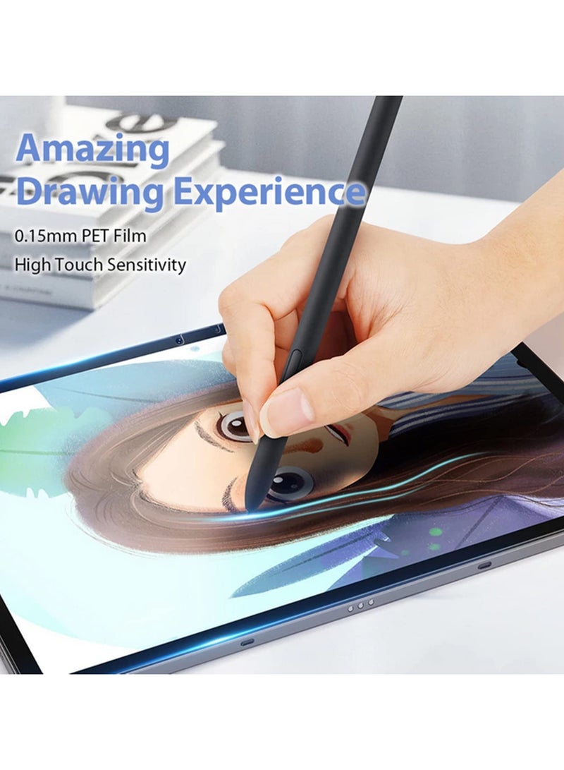 1PCS Paper-Like Anti Glare Matte PET Screen Protector Cover for iPad Pro 12.9 Inch 2018 No Interfere with Face ID No Fingerprint No Scratch Anti Glare Good Writing Experience - Image 4