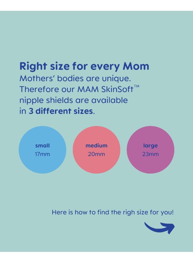 MAM Nipple Shields for Breastfeeding, Size Large, Pack of 2 - Image 5