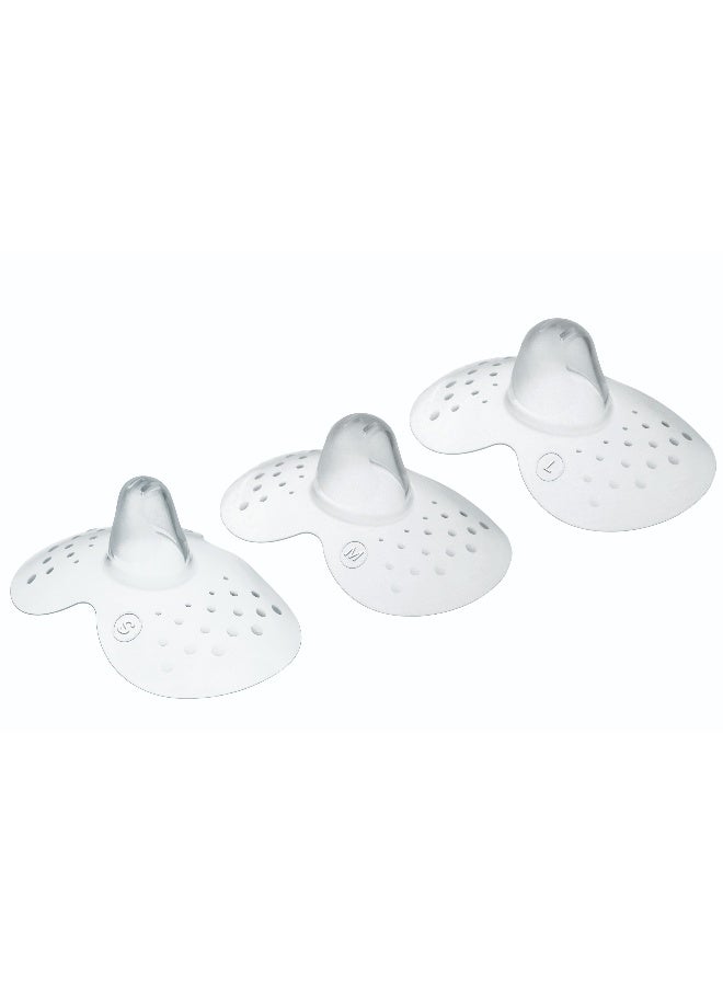 MAM Nipple Shields for Breastfeeding, Size Large, Pack of 2 - Image 1
