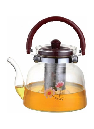 Tea Kettle Glass Borosilicate 1500ml with Removable Infuser BPA Free Durable Teapot Coffee Pot Tea Brewer - pzsku/Z3E47C8BFA31FC3BAEE9AZ/45/1748693901/ce6334ea-bb5a-4222-8676-239bf2106364
