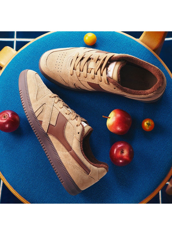 DIADORA أحذية كاجوال للرجال والنساء من ديادورا ساونتر سينث، أصفر خريفي/بني تشينكسي/أبيض ثلجي، مقاس 37 - Image 2